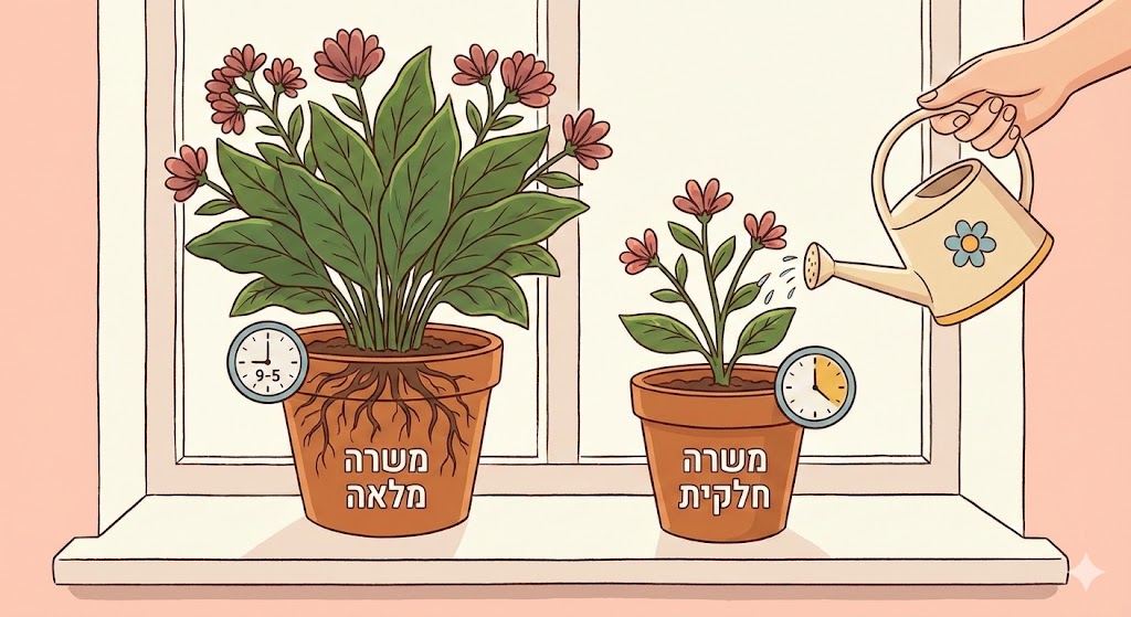 תמונה ראשית עבור הפוסט: משרה חלקית - האם זה פוגע בזכויות שלי?